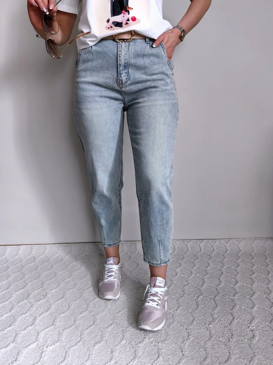 Spodnie jeans balloon
