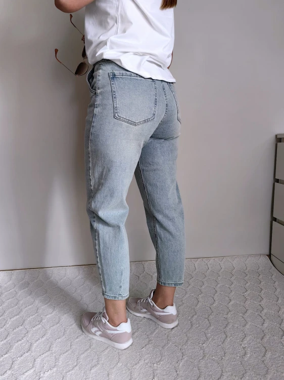 Spodnie jeans balloon