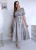 Sukienka midi rozkloszowana z gumowaniem fango