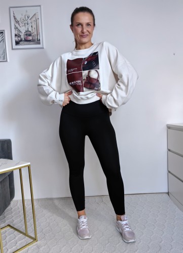 Legginsy second skin modelujące czarne