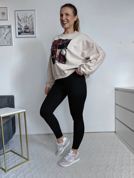 Legginsy second skin modelujące czarne