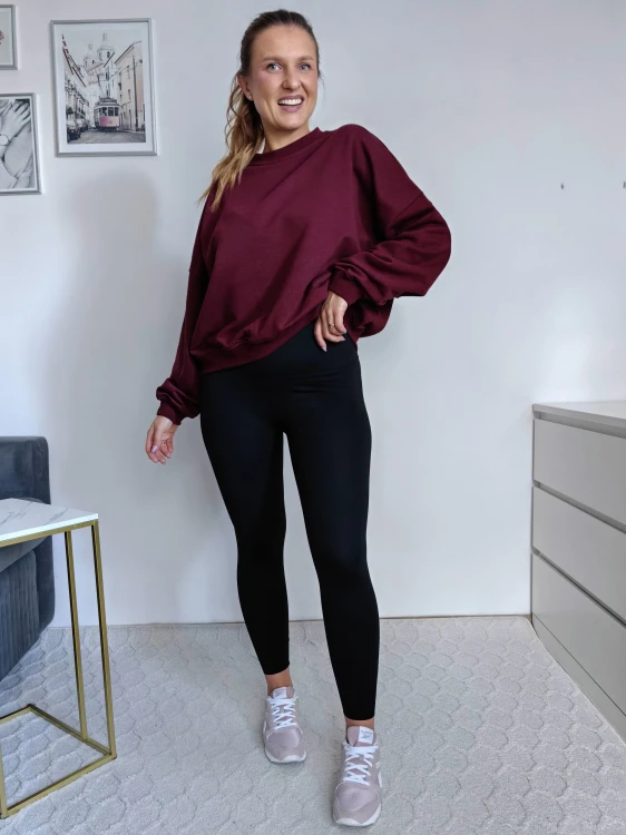 Legginsy second skin modelujące czarne