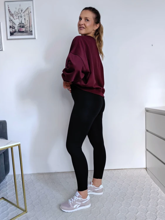 Legginsy second skin modelujące czarne